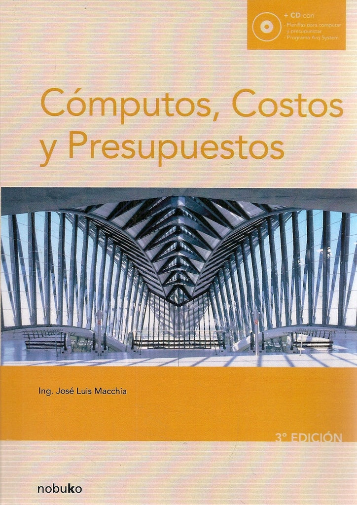 Computos, costos y presupuestos | Jose Luis Macchia