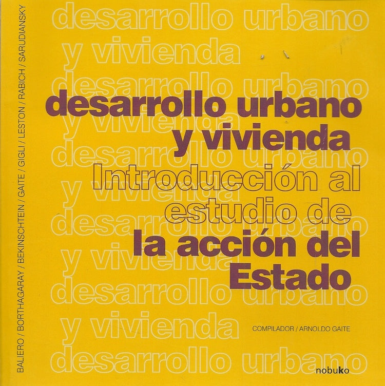 Desarrollo urbano y vivienda | Arnoldo Gaite