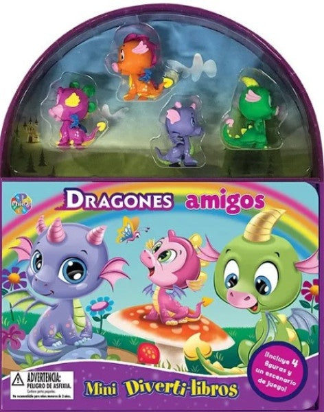 Dragones amigos. Mini Diverti-Libros | Phidal Publishing Inc