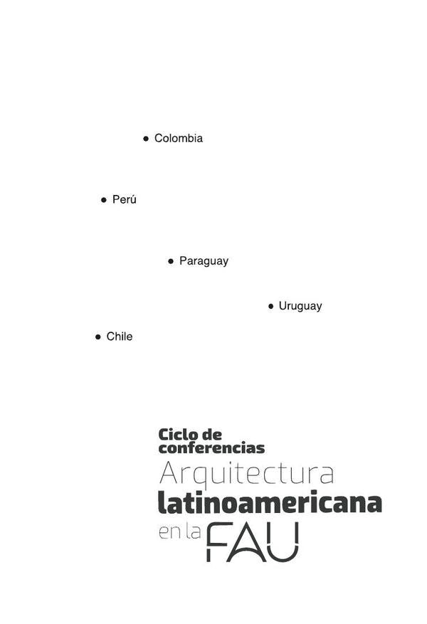 Arquitectura Latinoamericana en FAU | Eduardo Gentile