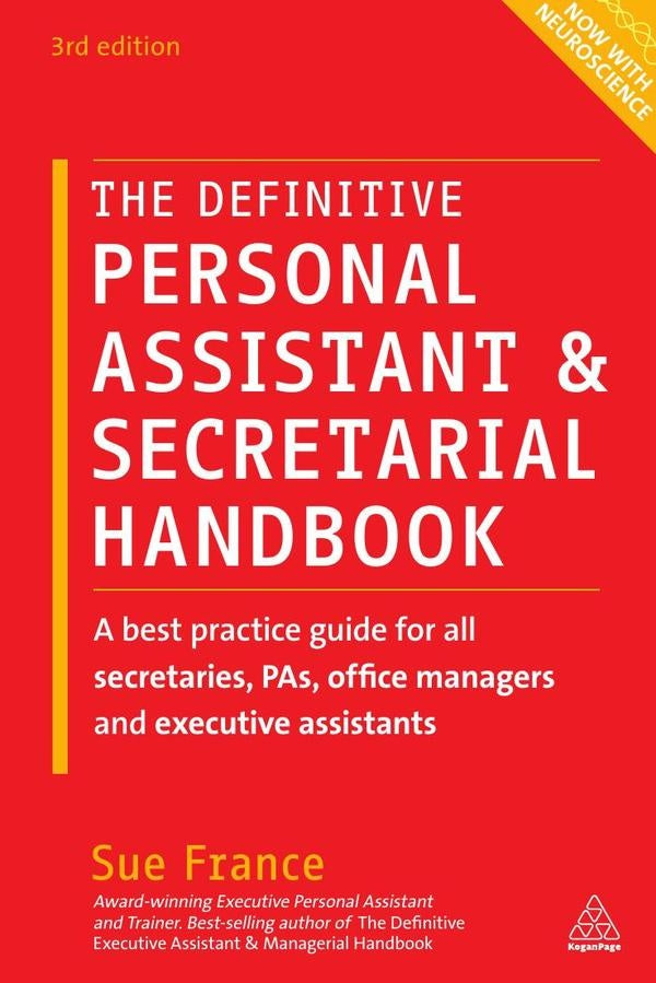 Definitive Personal Assistant & Secretarial Handbook | Sue France
