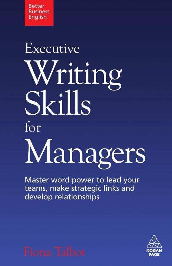 Executive Writing Skills for Managers | Fiona Talbot
