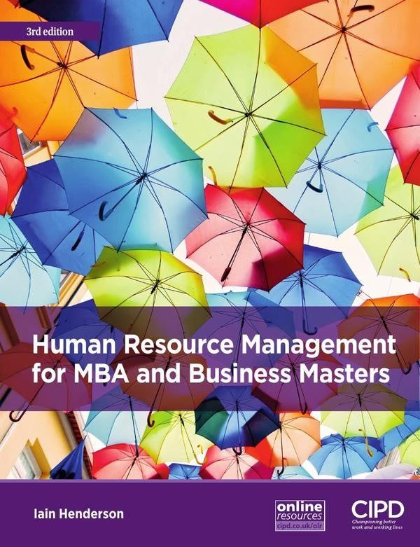 Human Resource Management for MBA and Business Masters | Iain Henderson