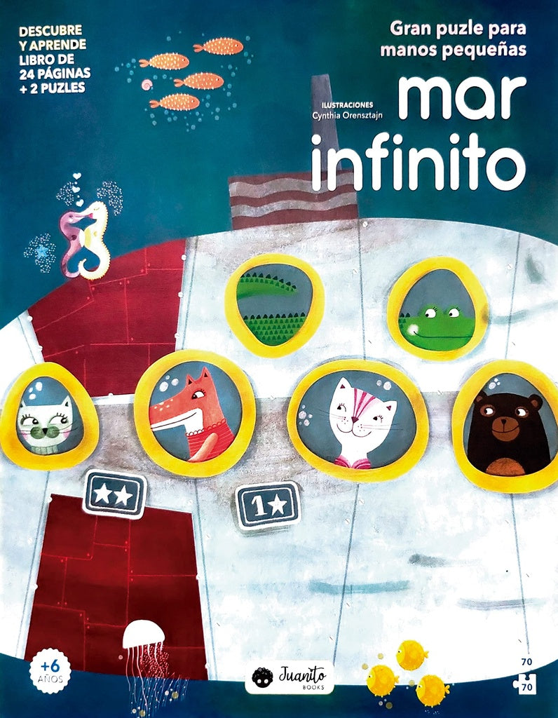 Mar infinito. Gran puzle para manos pequeñas | JUANITO