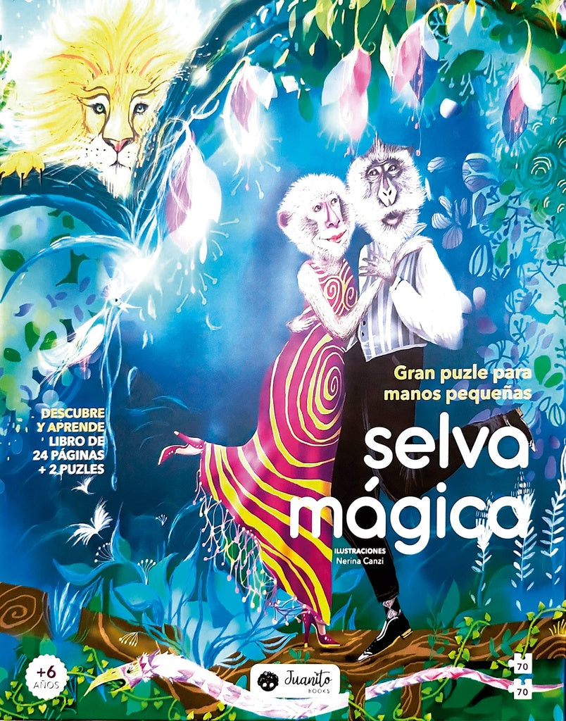Selva mágica. Gran puzle para manos pequeñas | JUANITO