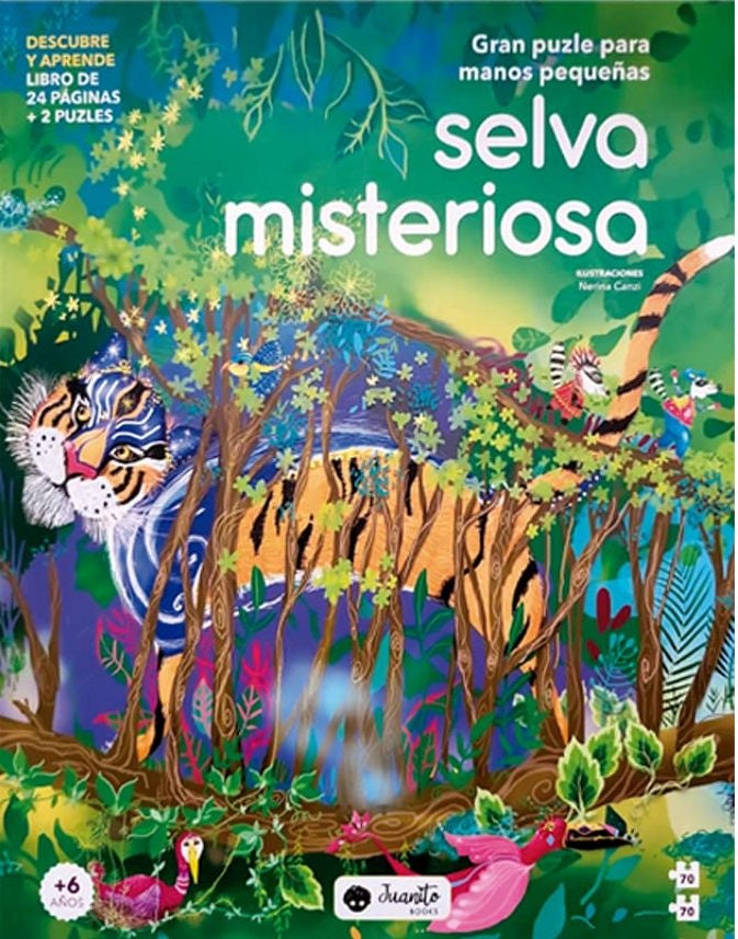 Selva misteriosa. Gran puzle para manos pequeñas | JUANITO