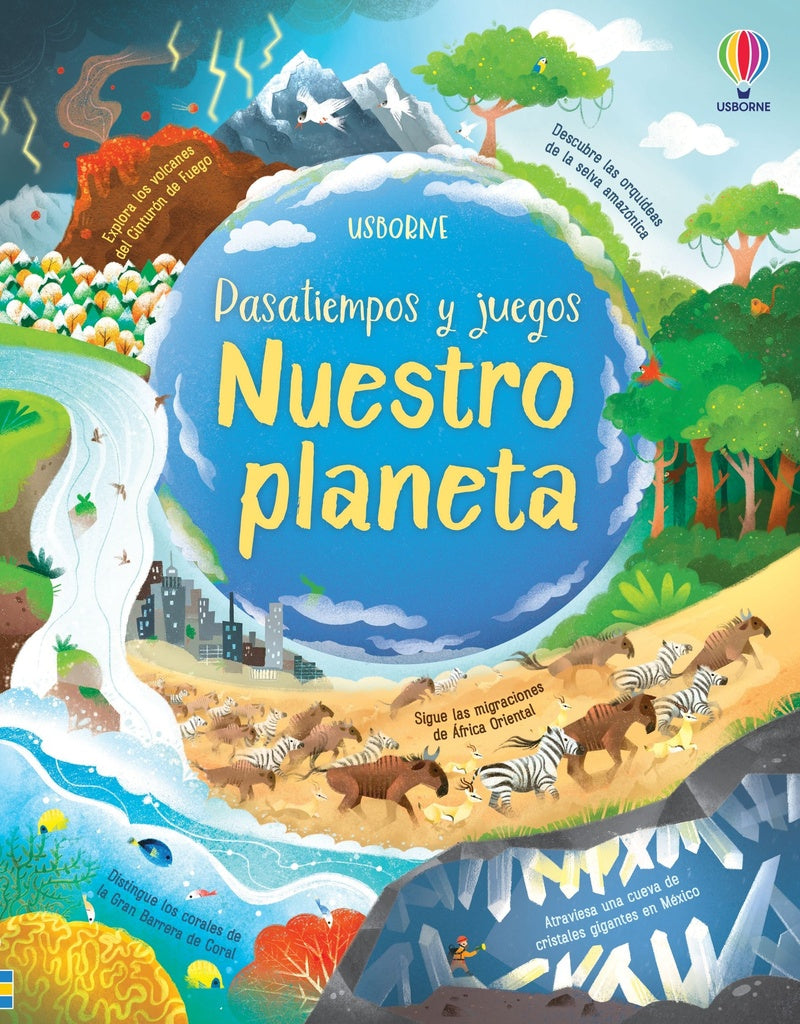 NUESTRO PLANETA. PASATIEMPOS Y JUEGOS | USBORNE