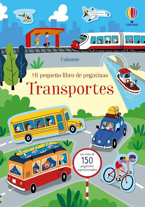 TRANSPORTES. MI PEQUEÑO LIBRO DE PEGATINAS | USBORNE
