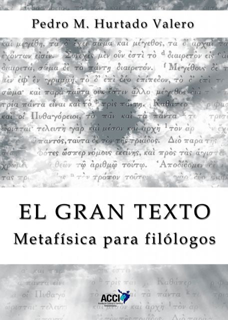 El Gran Texto | PedroM.Hurtado Valero