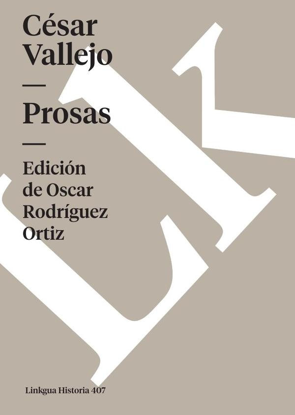 Prosas | CESAR VALLEJO