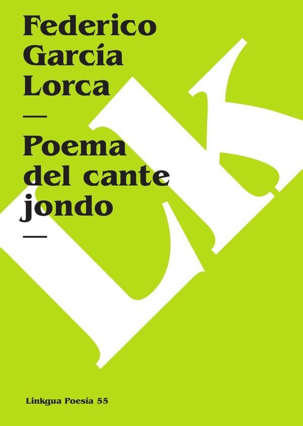 Poema del cante jondo | FEDERICO GARCIA LORCA