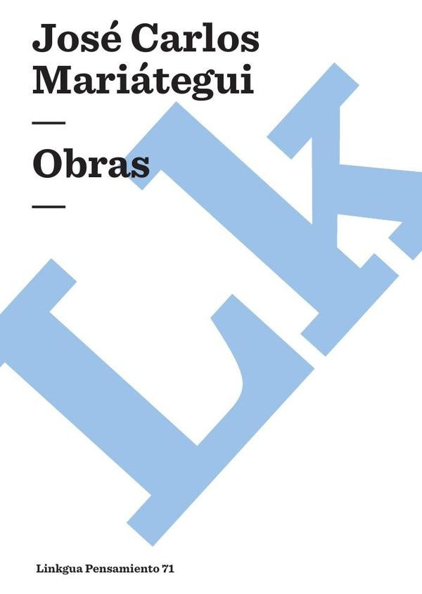 Obras | JoseCarlos Mariategui