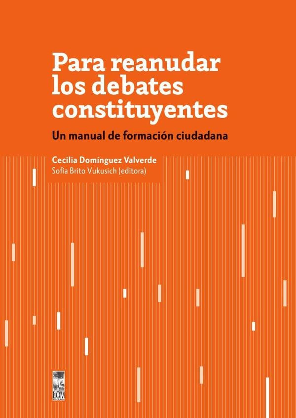 Para reanudar los debates constituyentes | Cecilia Dominguez Valverde