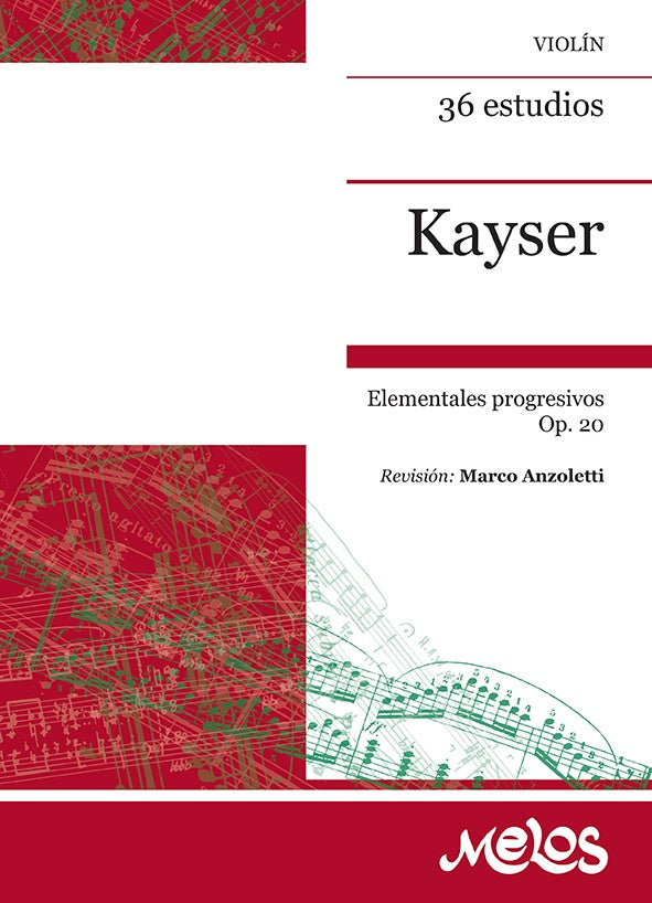 ERA858 - 36 estudios elementales progresivos Op. 20 | Heinrich Kayser