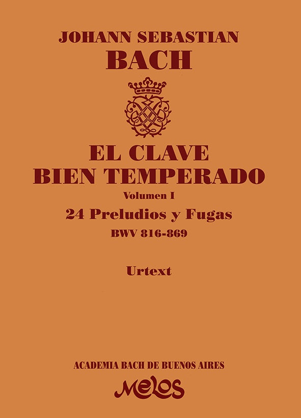 BA13379 - El clave bien temperado - Volumen 1 | Johann Sebastian Bach