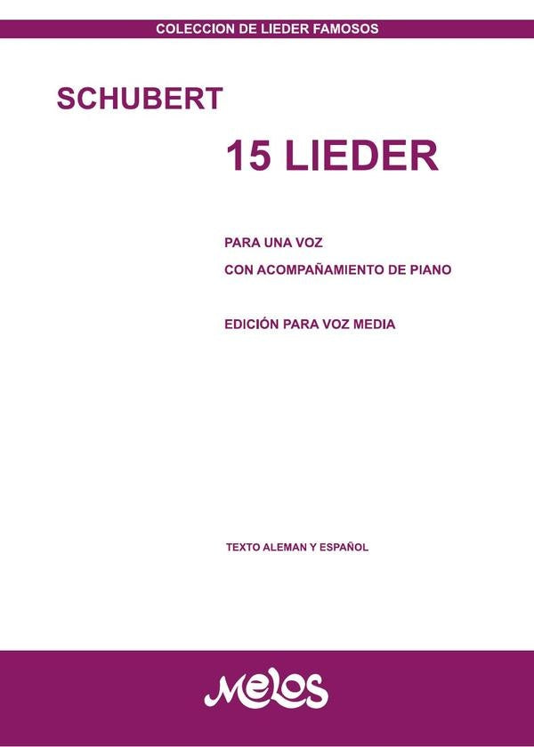 BA8714 - 15 Lieder - Schubert | Franz J. Schubert
