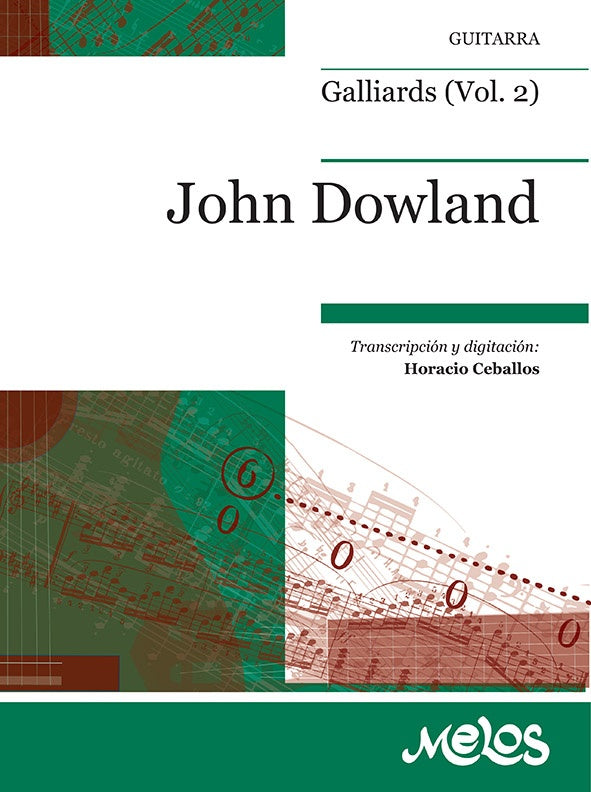 BA13415 - Galliards Vol.2 | John Dowland