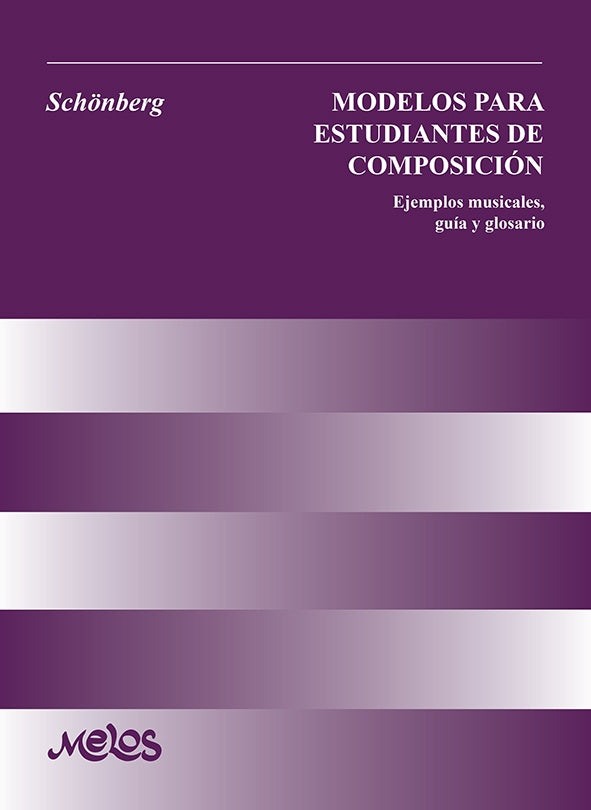 BA12561 - Modelos para estudiantes de composicion | Arnold Schoemberg