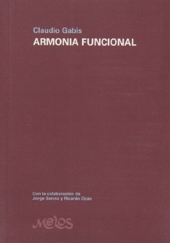 MEL2001 - Armonia Funcional - Claudio Gabis | Claudio Gabis