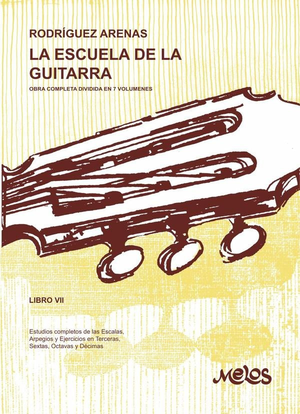 BA11674 - La escuela de la guitarra - Libro VII | Mario Rodriguez Arenas