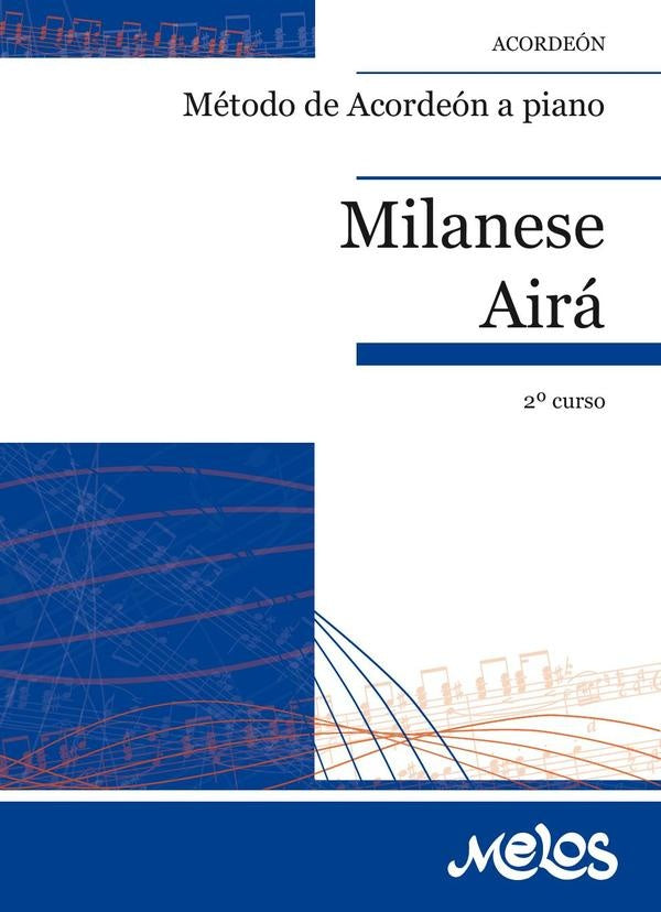 BA12706 - Metodo de Acordeon a piano - 2? curso | J. B. Milanese