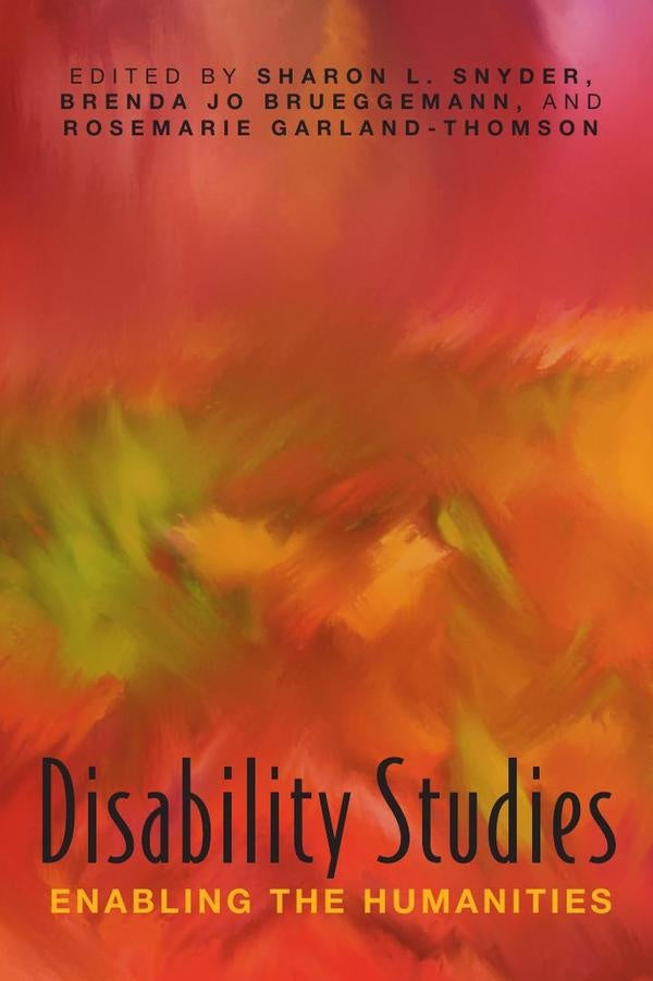 Disability Studies | Sharon L. Snyder (editor)