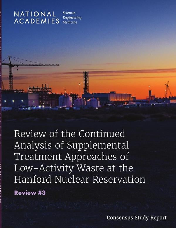 Review of the Continued Analysis of Supplemental Treatment Approaches of Low-Activity Waste at the H | HEINRICH / AA.VV. HOFFMANN