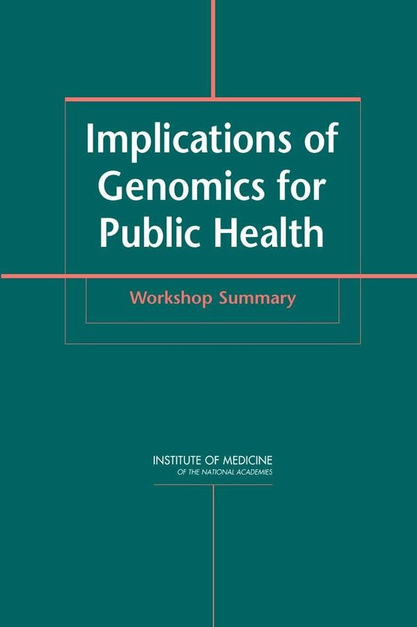 Implications of Genomics for Public Health | HEINRICH / AA.VV. HOFFMANN