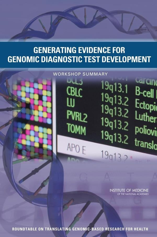 Generating Evidence for Genomic Diagnostic Test Development | HEINRICH / AA.VV. HOFFMANN