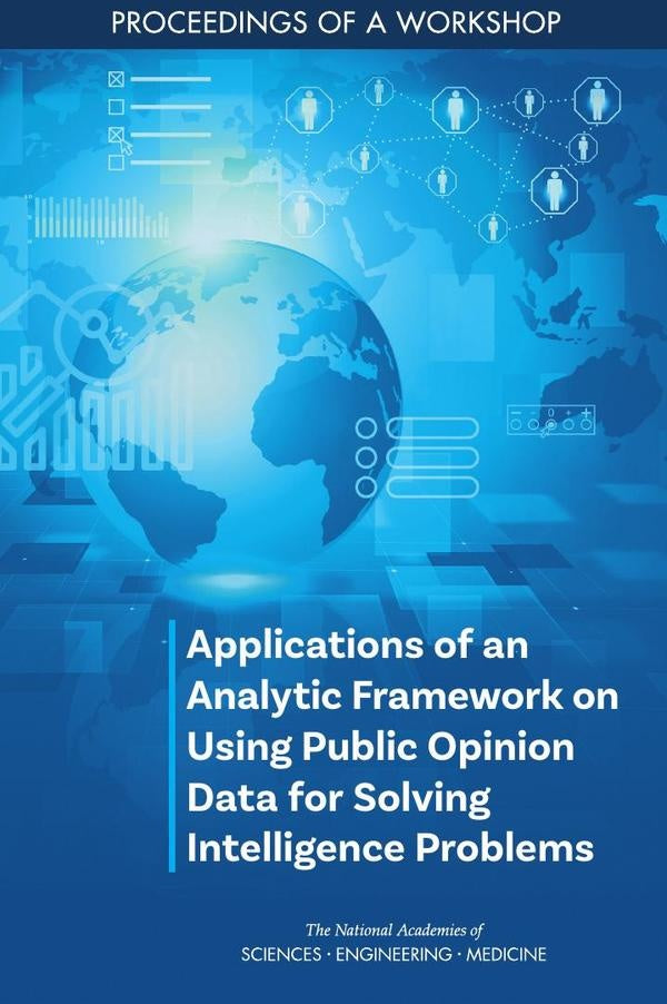 Applications of an Analytic Framework on Using Public Opinion Data for Solving Intelligence Problems | HEINRICH / AA.VV. HOFFMANN