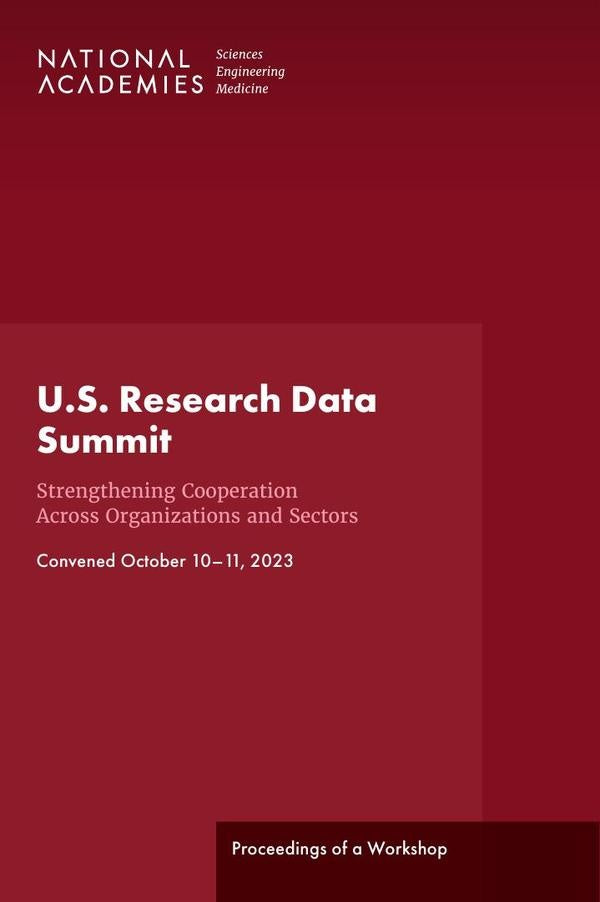 U.S. Research Data Summit: Strengthening Cooperation Across Organizations and Sectors | HEINRICH / AA.VV. HOFFMANN