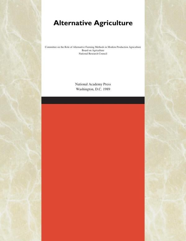 Alternative Agriculture | HEINRICH / AA.VV. HOFFMANN