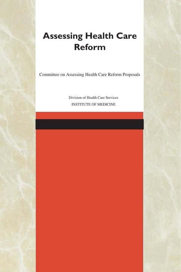 Assessing Health Care Reform | HEINRICH / AA.VV. HOFFMANN