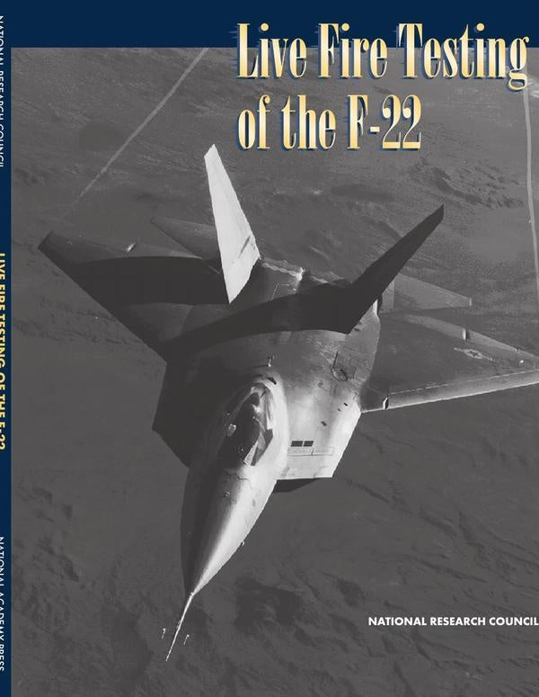 Live Fire Testing of the F-22 | HEINRICH / AA.VV. HOFFMANN