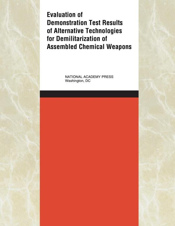 Evaluation of Demonstration Test Results of Alternative Technologies for Demilitarization of Assembl | HEINRICH / AA.VV. HOFFMANN