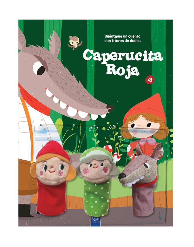 Cuéntame un cuento con títeres de dedos: Caperucita Roja | CATAPULTA EDITORES