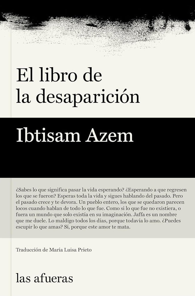LIBRO DE LA DESAPARICIÓN, EL | IBTISAM AZEM