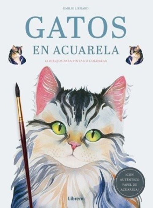 GATOS EN ACUARELA | ÉMILIE LIÉNARD