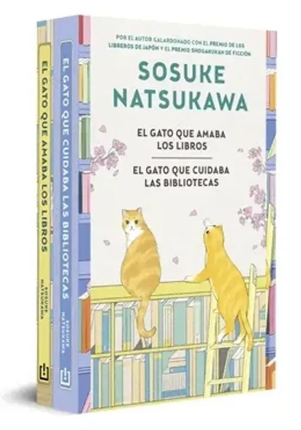 PACK EL GATO QUE AMABA LOS LIBROS | SOSUKE NATSUKAWA