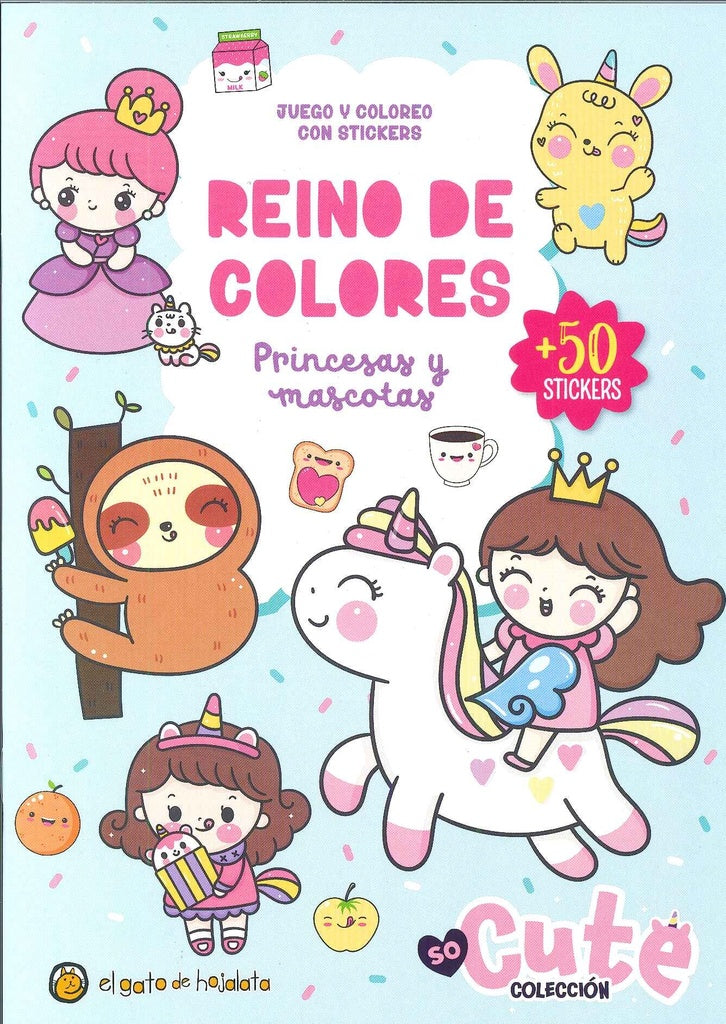 REINO DE COLORES-PRINCESAS Y MASCOTAS