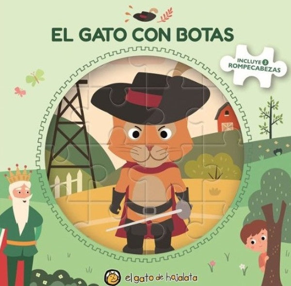 CLASICOS PARA ARMAR - GATO CON BOTAS | Editorial Guadal S.A.