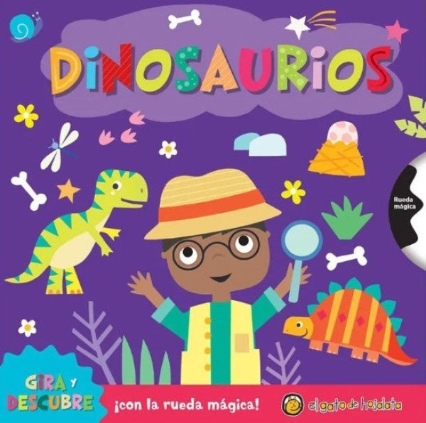 GIRA Y DESCUBRE. SOBRE LOS DINOSAURIOS | Editorial Guadal S.A.