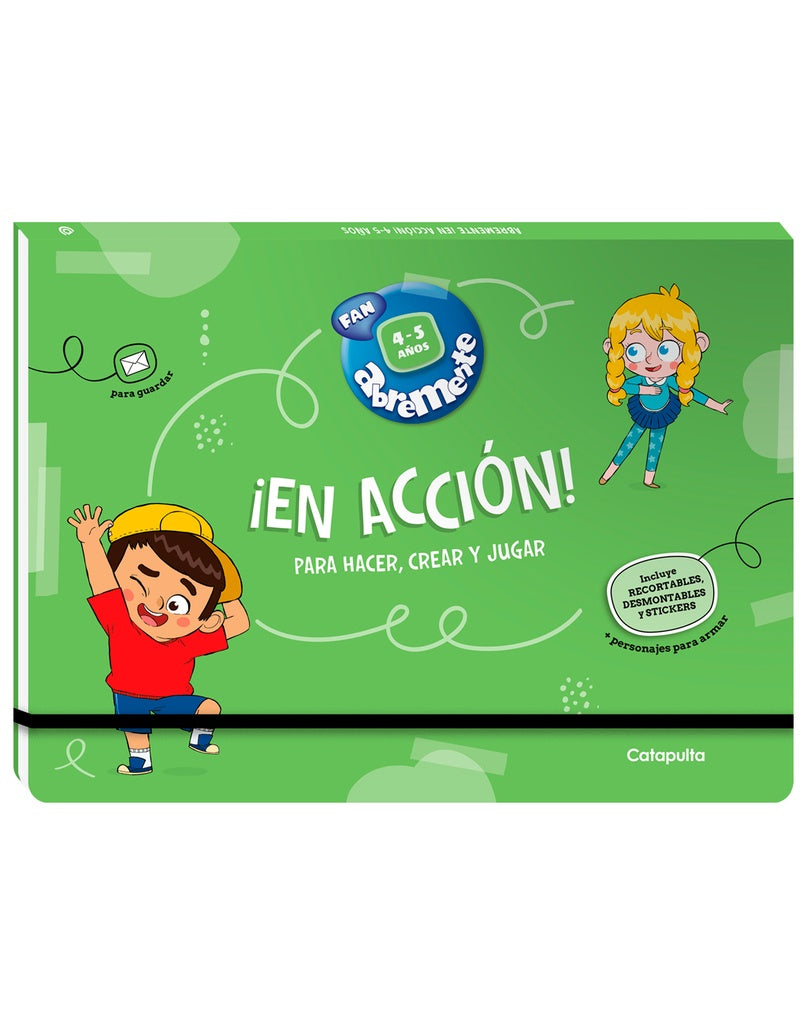 ABREMENTE ¡EN ACCION! 4-5 AÑOS | Editores Catapulta