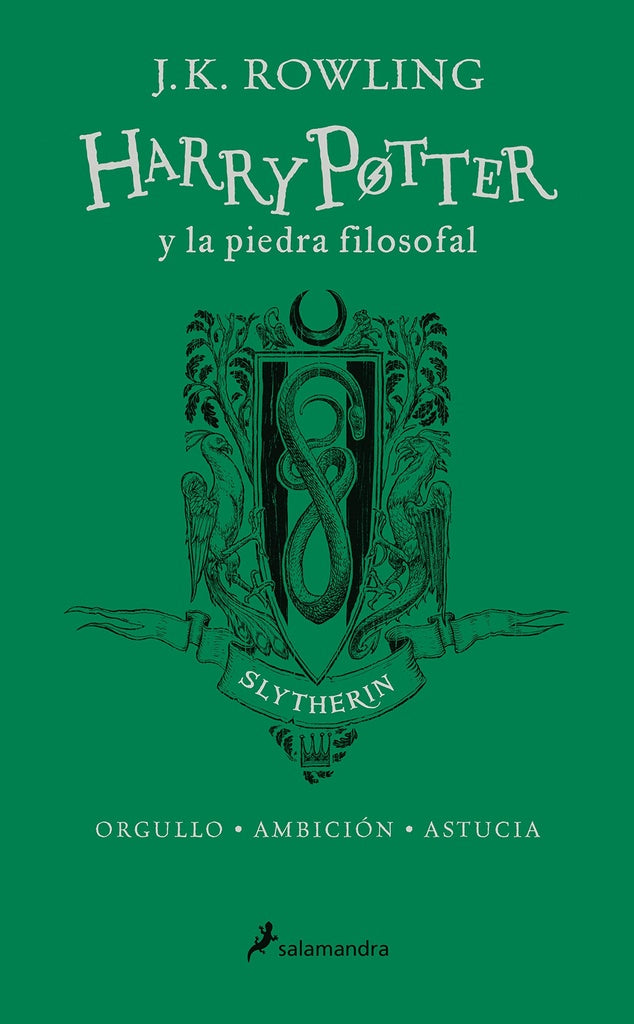 Harry Potter y la piedra filosofal (edición Slytherin del 20° aniversario) (Harry Potter 1) | J. K. Rowling