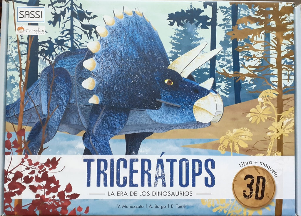 TRICERATOPS. LA ERA DE LOS DINOSAURIOS | Sassi