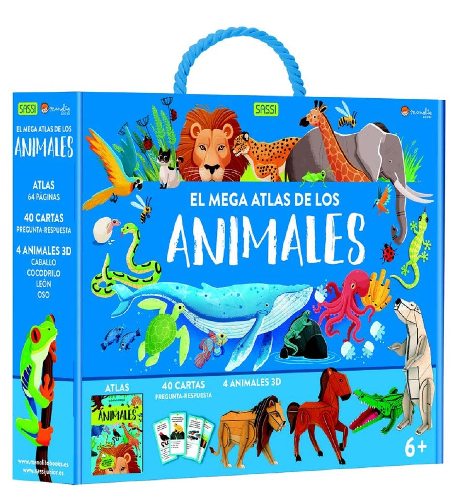 MEGA ATLAS DE LOS ANIMALES, EL | Sassi