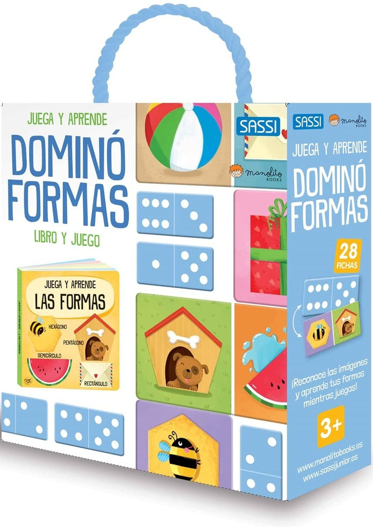 Dominó formas. Juega y aprende | Sassi
