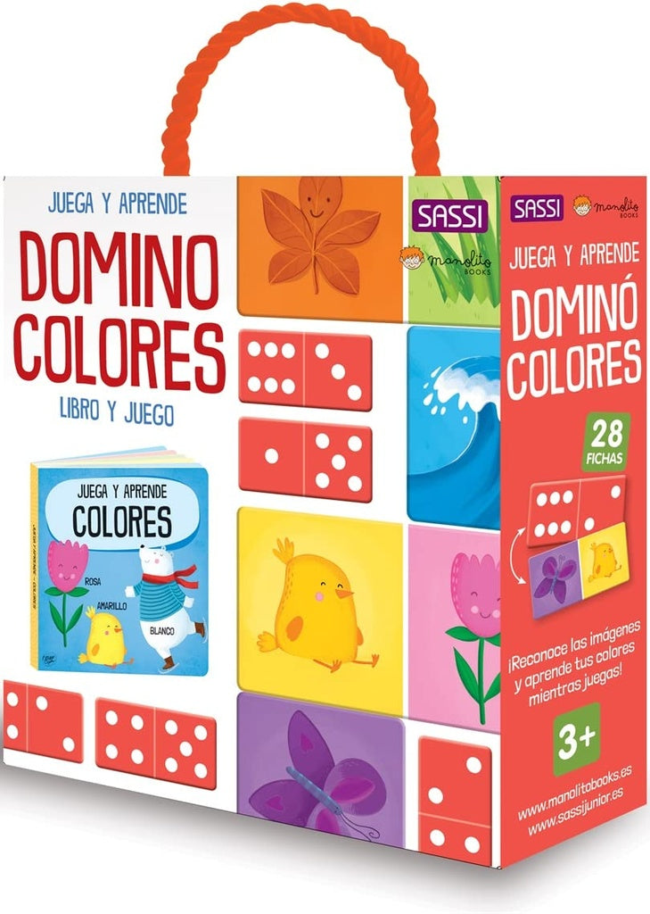 Dominó colores. Juega y aprende | Sassi