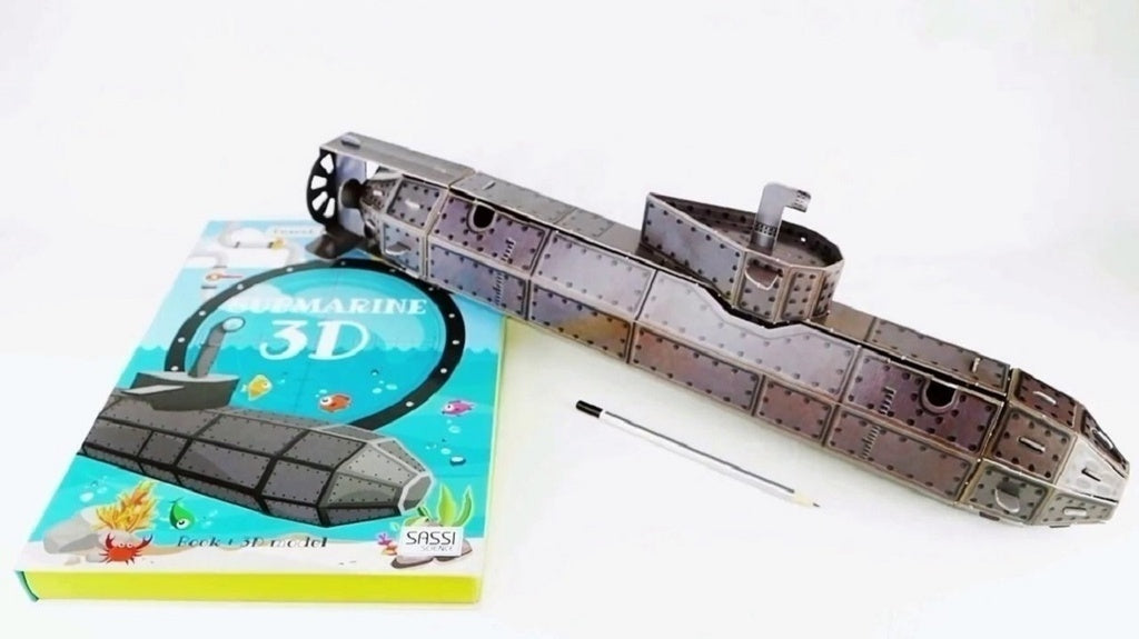 Submarino. Libro + Modelo 3D | Sassi