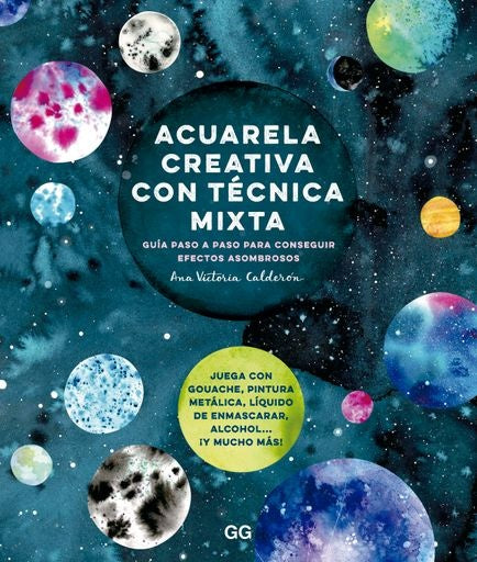 Acuarela creativa y técnica mixta | ANA VICTORIA CALDERON